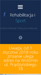 Mobile Screenshot of js-rehabilitacja.pl